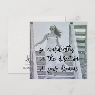 DREAM ON DREAMER 5.25 x 5.25 card