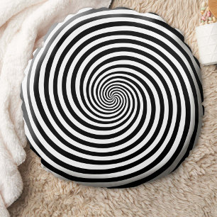 Dream on Your Hypnosis Spiral Round Pillow