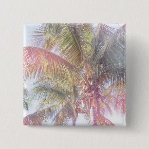 Dream Palm Tree 15 Cm Square Badge