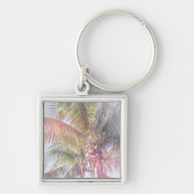 Dream Palm Tree Key Ring (Front)