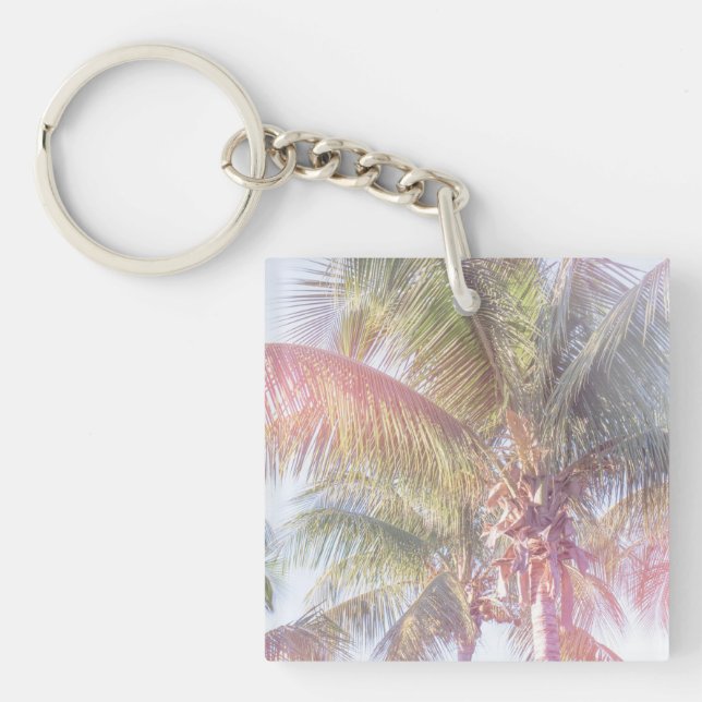 Dream Palm Tree Key Ring (Front)