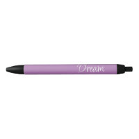 "Dream" Phrase Lavender Purple Background
