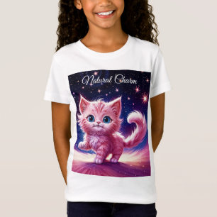 Dream pink kitten pets nursery unique design T-Shirt