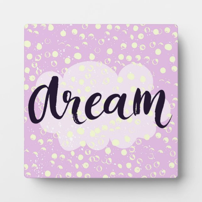 Dream Pink Plaque (Front)