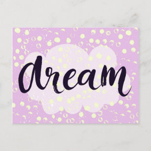 Dream Pink Postcard
