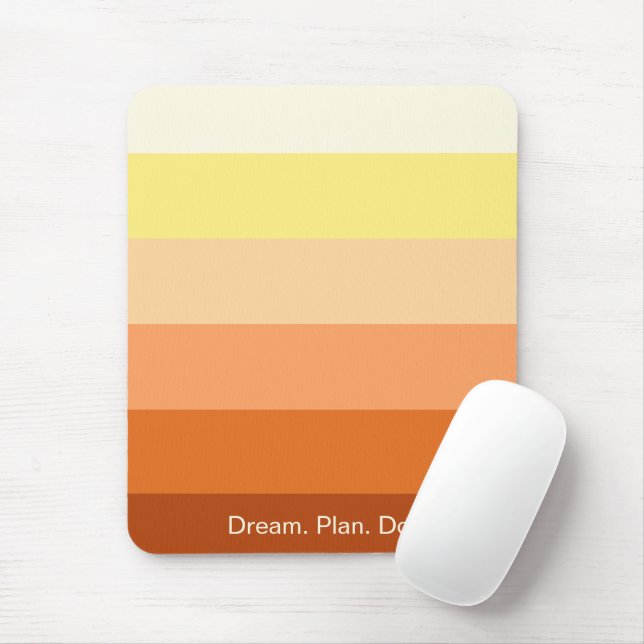 Dream Plan Do – Colour Gradient Back to School -  Mouse Mat (With Mouse)
