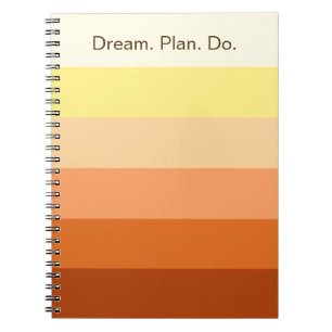Dream Plan Do – Colour Gradient Back to School -  Notebook