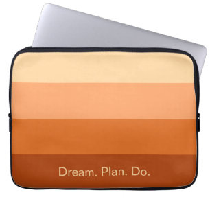 Dream Plan Do – Motivational Gradient Laptop Sleeve