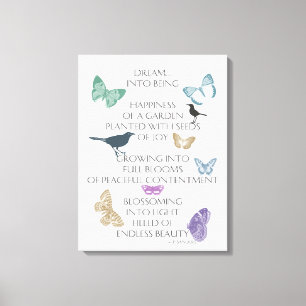 Dream Poem Canvas Print
