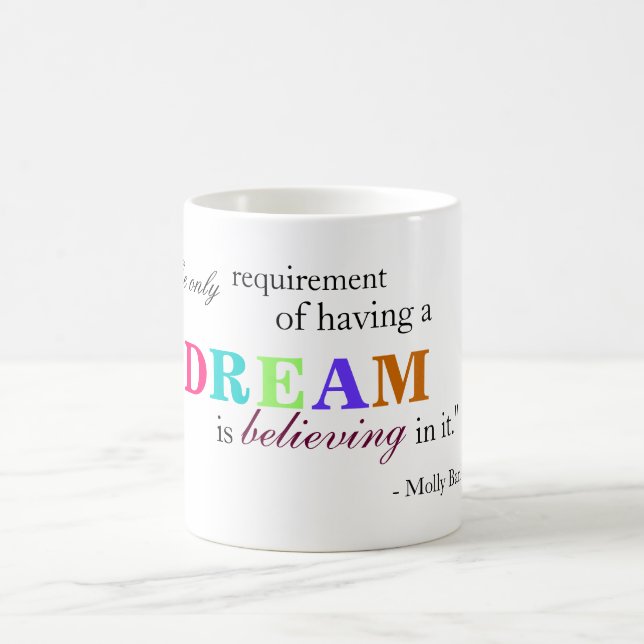 Dream Quote Mug (Center)