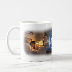 Dream Radio Star Night Journey Scene Mug