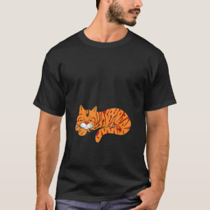 Dream Sleep Snooze Light Bengal Cat Sleep T-Shirt