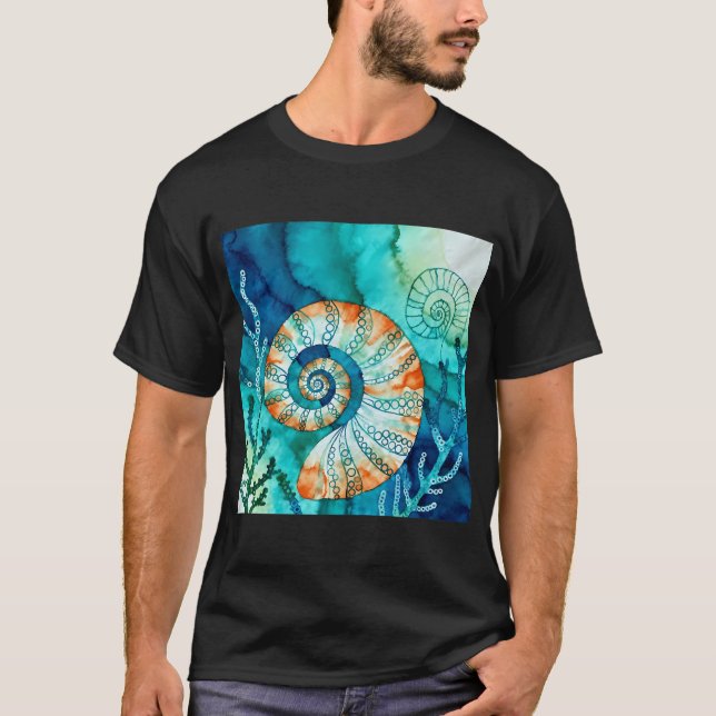 Dream Spiral Of The Deep T-Shirt (Front)