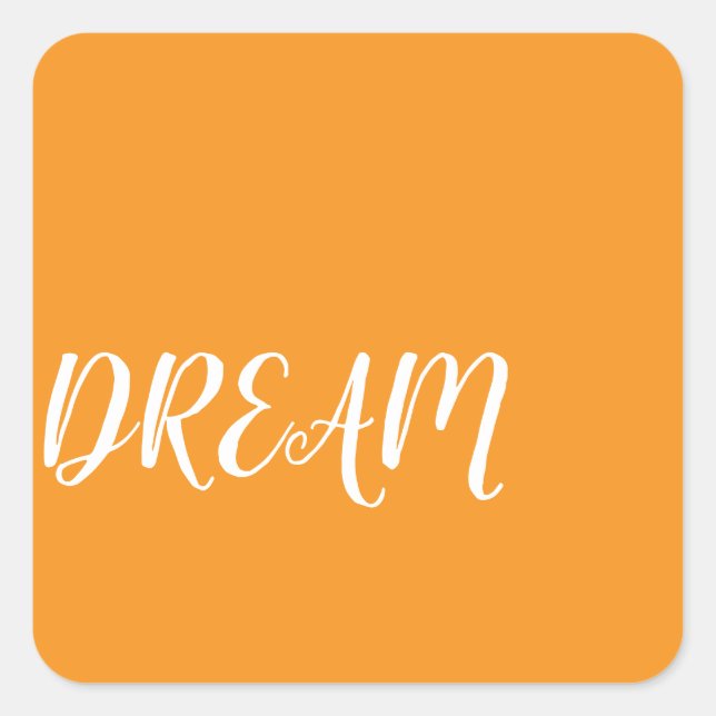 Dream  square sticker (Front)