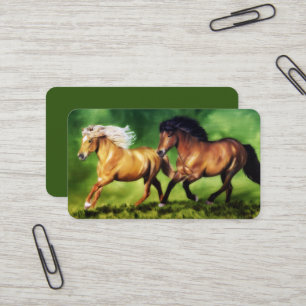 Dream Team Icelandic Horses Business Card