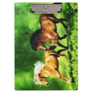 Dream Team Of Icelandic Horses Clipboard