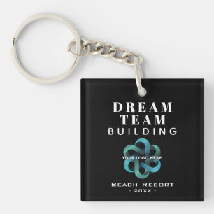 Dream Team Team Building Company Logo Key Ring