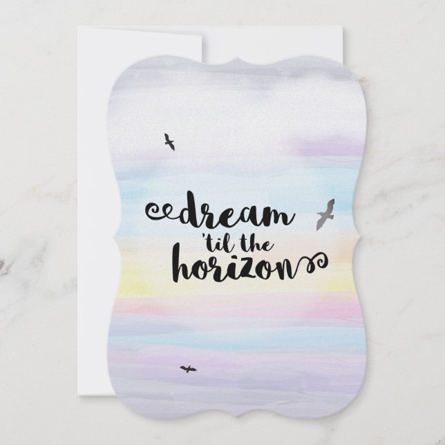 Dream ‘til the Horizon (Front)