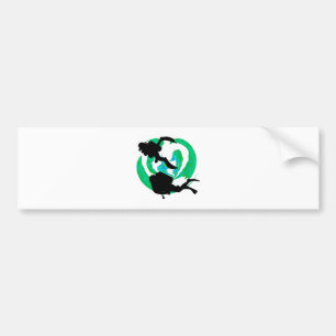 DREAM TIME SCUBA BUMPER STICKER