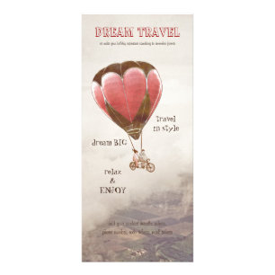 Dream Travel rack card