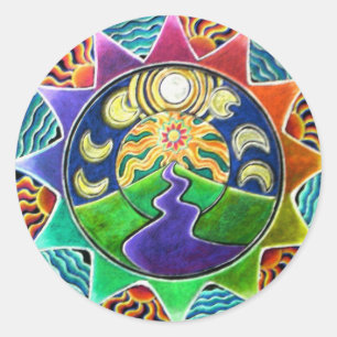 Dream Vision Mandala Sticker