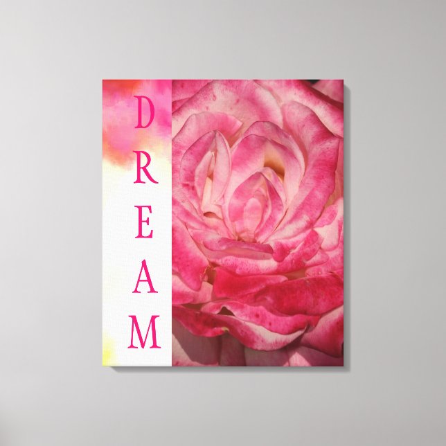 DREAM Watercolor Canvas Wrap (Front)