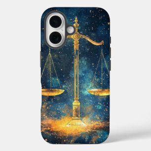 Dream Watercolor Justice in Space Phone Case
