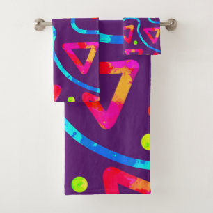 Dream Wave Festival - Arcade Crunch 2 Bath Towel Set