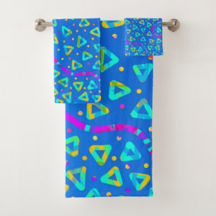 Dream Wave Festival - Electric Crumble 8 Bath Towel Set