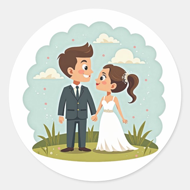 Dream Wedding Sticker (Front)