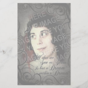 Dream Within A Dream Coordinates Stationery
