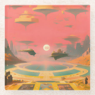 Dream World Glass Coaster
