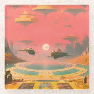 Dream World Glass Coaster