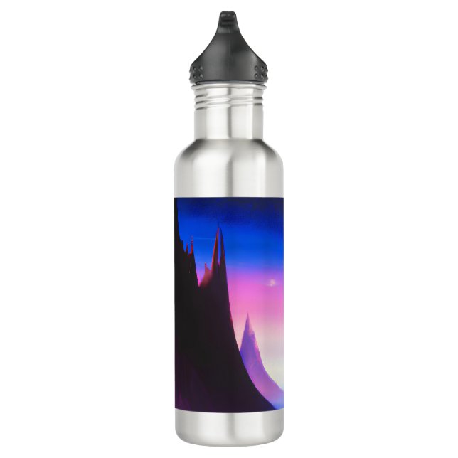 Dream World Oil Painting 710 Ml Water Bottle (Right)