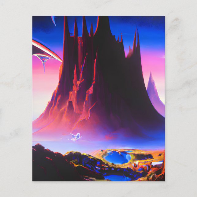 Dream World Oil Painting Flyer (Front)