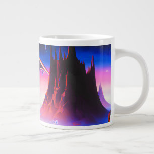 Dream World Oil Painting Large Coffee Mug