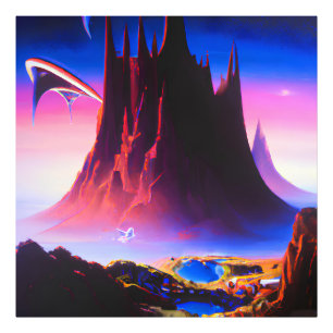 Dream World Oil Painting Photo Print