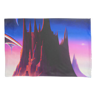 Dream World Oil Painting Pillowcase