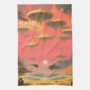 Dream World Tea Towel