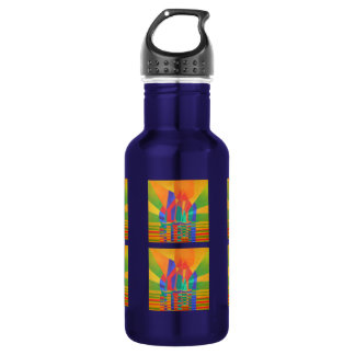 Dreamboat A Cubist Junk In Primary Colours 532 Ml Water Bottle
