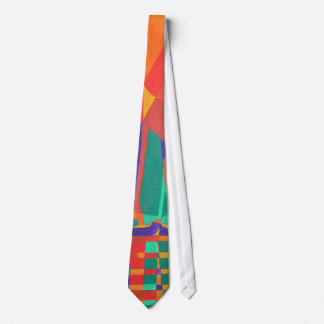 Dreamboat A Cubist Junk In Primary Colours Tie