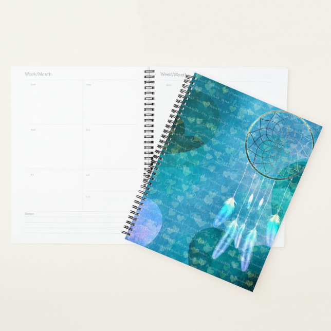 Dreamcatcher and Hearts Planner (Display)