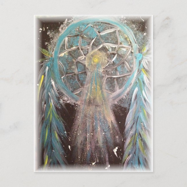 Dreamcatcher Angel Postcard (Front)