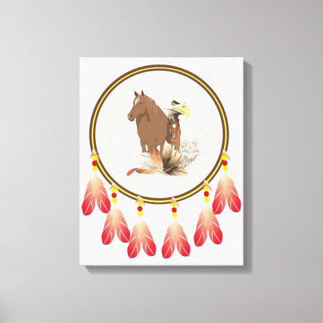 Dreamcatcher Canvas Print (Front)