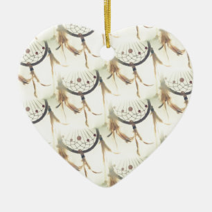 dreamcatcher ceramic tree decoration