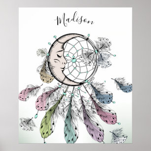 Dreamcatcher custom name poster