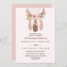 Dreamcatcher | Custom Wedding Invitations