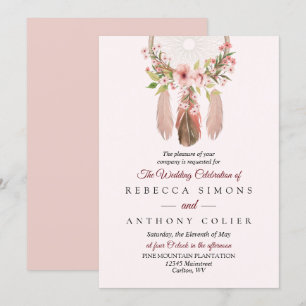 Dreamcatcher   Custom Wedding Invitations