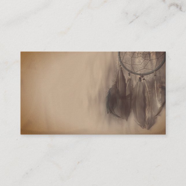 DreamCatcher Dreamcatchers Abstract Business Cards (Front)
