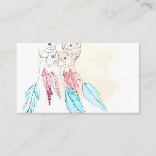 DreamCatcher Dreamcatchers Psychic Business Cards